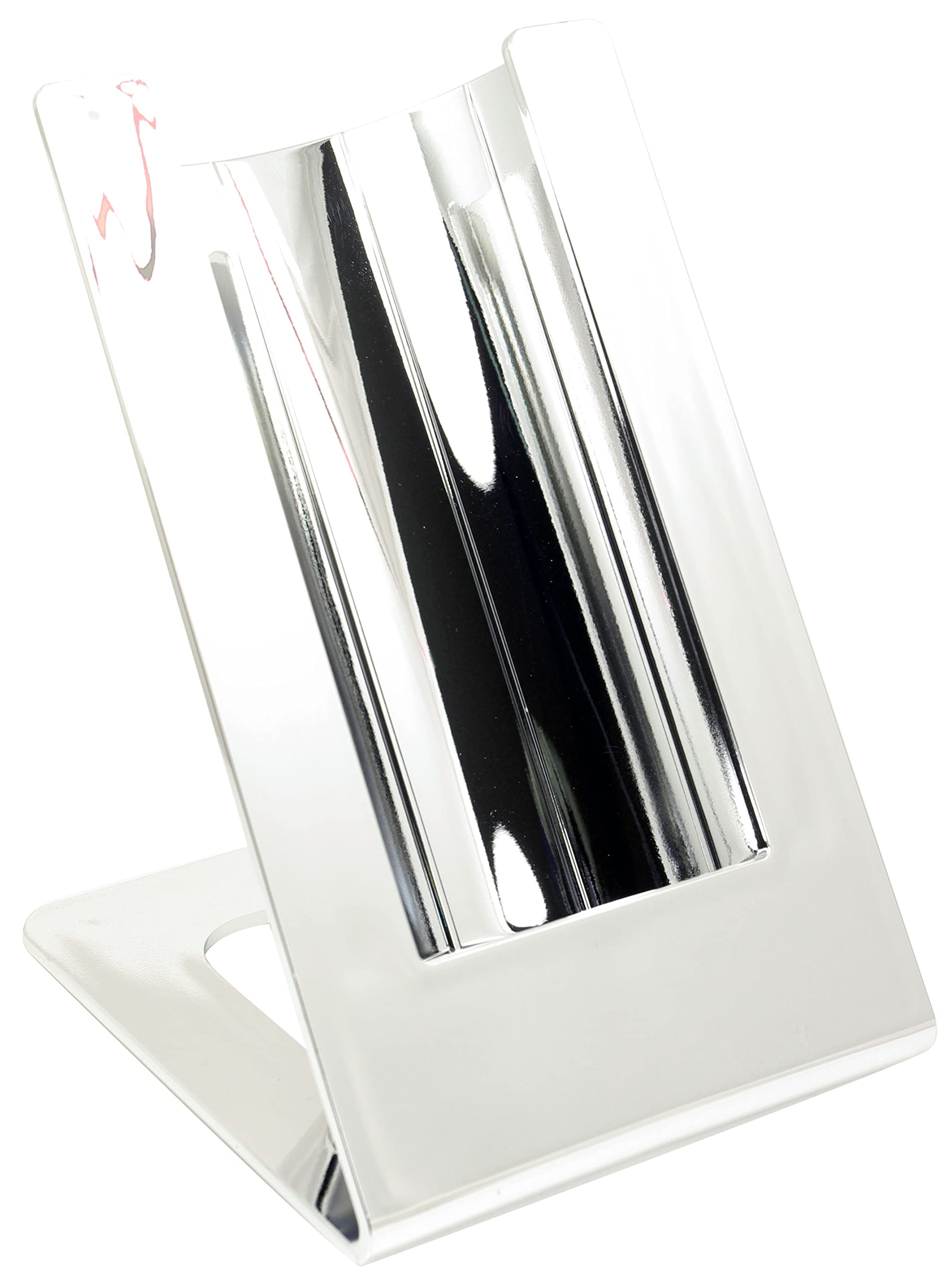 Dvm Stand Refrigerante - Contatto - Gelette Termica Vino - per Bottiglie Standard da 75 cl (Contatto Metal Silver, Elemento Bianco)