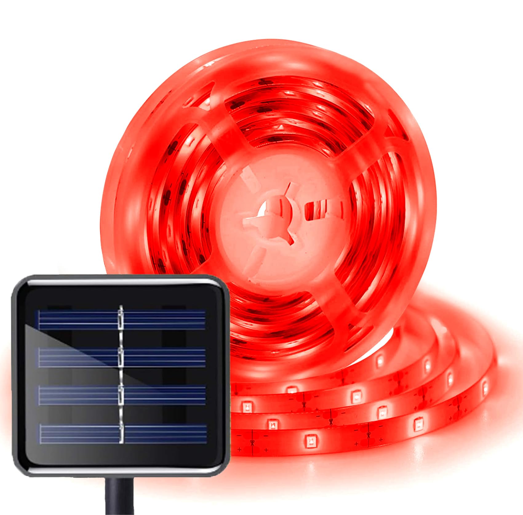 Uonlytech RGB LED Streifen 1m - Flexible USB Beleuchtung Mit Fernbedienung (IP65 Wasserdicht)