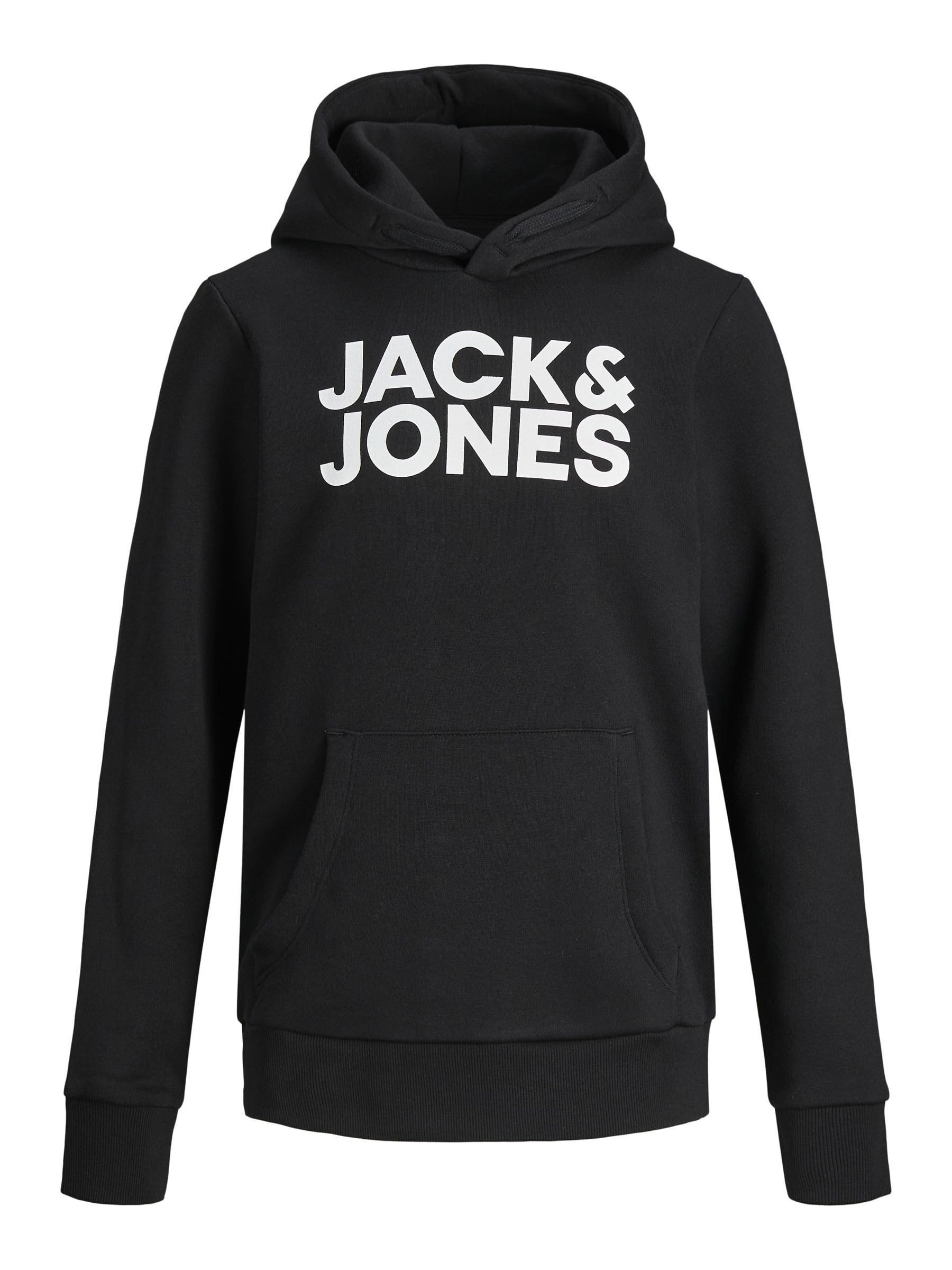 Jack And Jones Boys Kids' Bradley Hoodie - Black - 10 Years