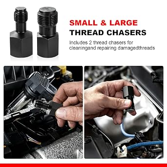 5 Piece Lambda Sensor Socket Set Oxygen Sensor Removal Tool Kit