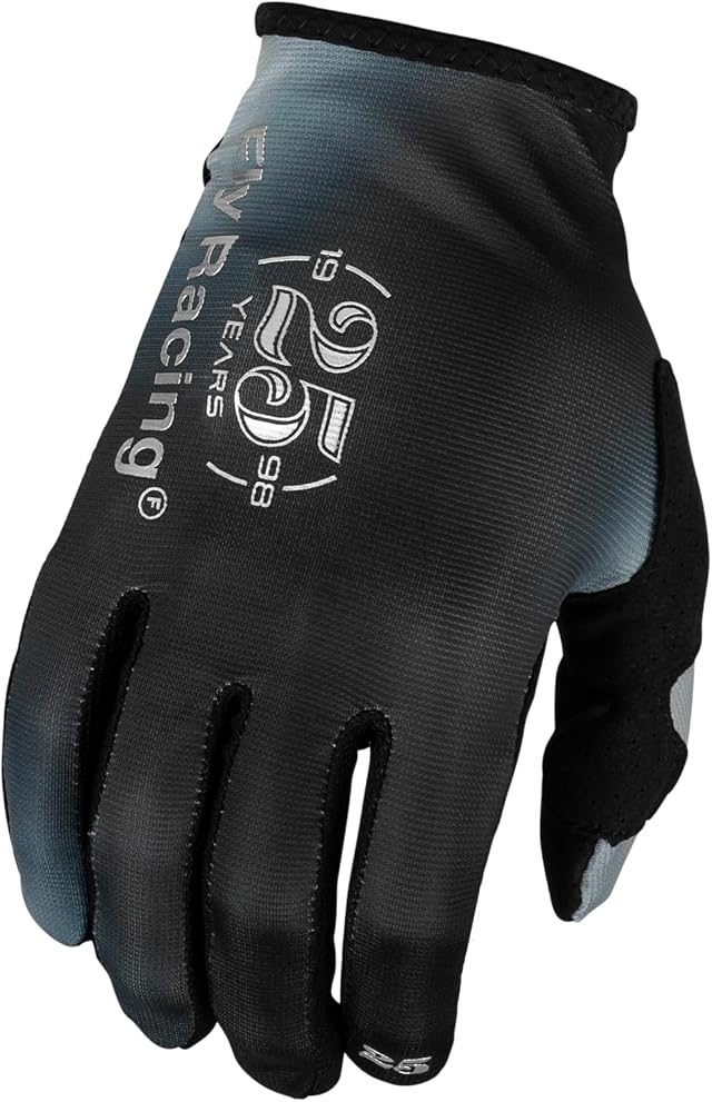 Fly Racing Lite Youth Motocross Mountain Bike Gloves - Protective Gloves for Dirt Bike MTB BMX and Motorcycle