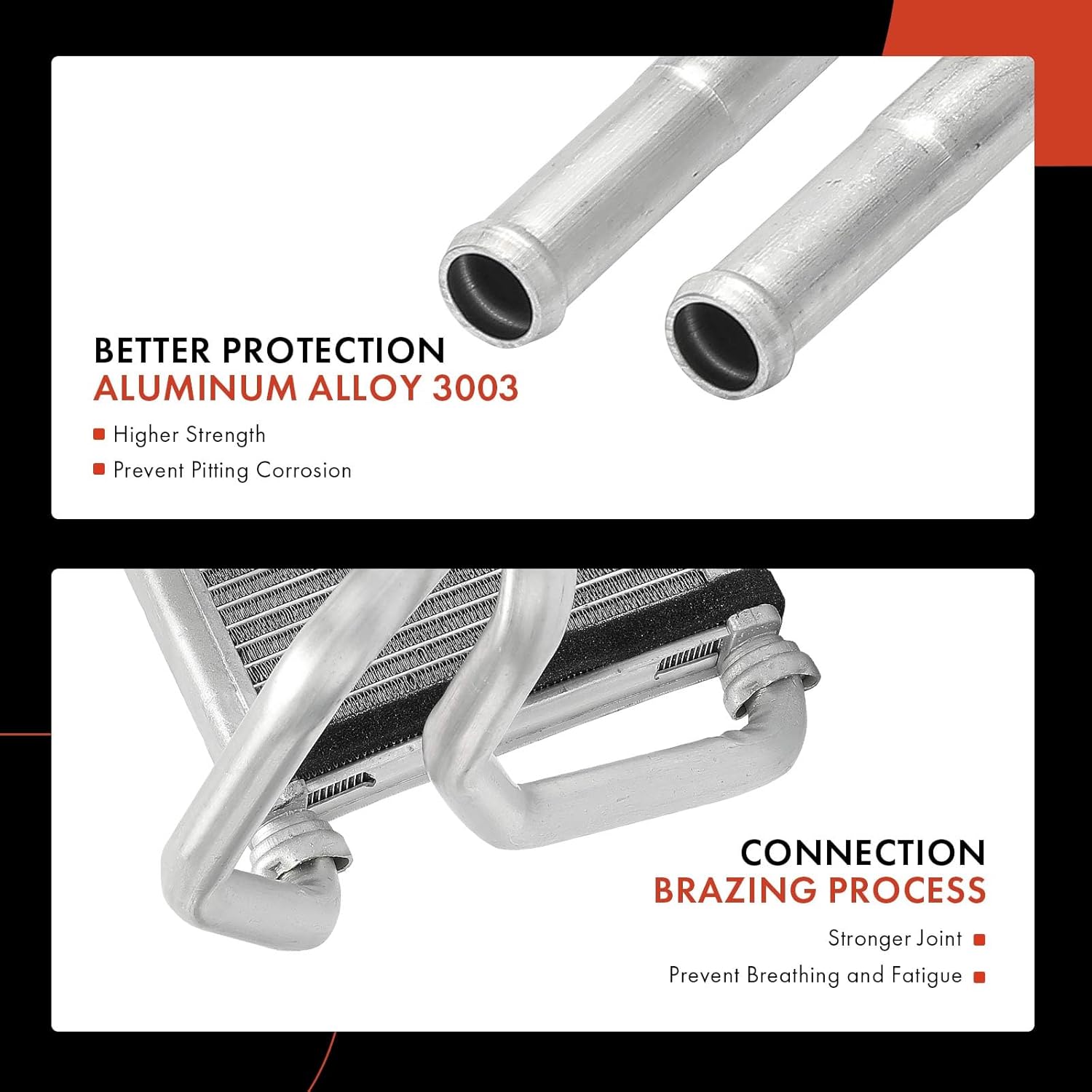 A-Premium HVAC Heater Core Compatible with Subaru Outback 2020-2022, Impreza 2017-2022, Crosstrek 2018-2022, Legacy 2020-2022