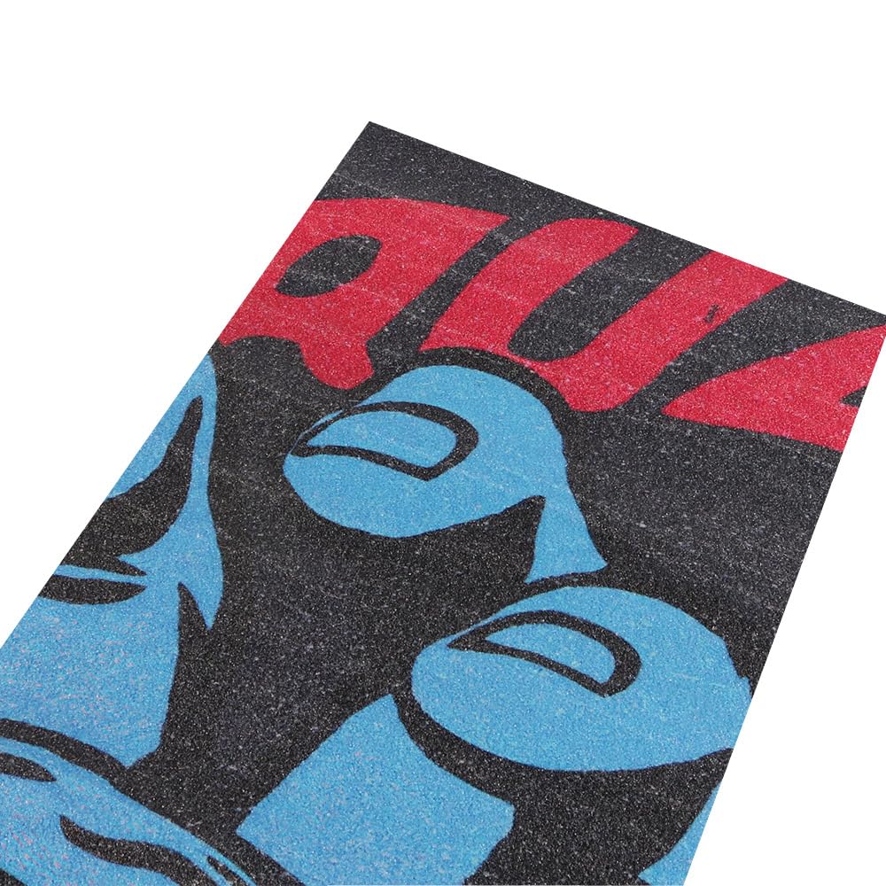 Evil Hand Hojas de Pegatinas de Papel de Lija Impermeables 32,7 x 9,45 Pulgadas