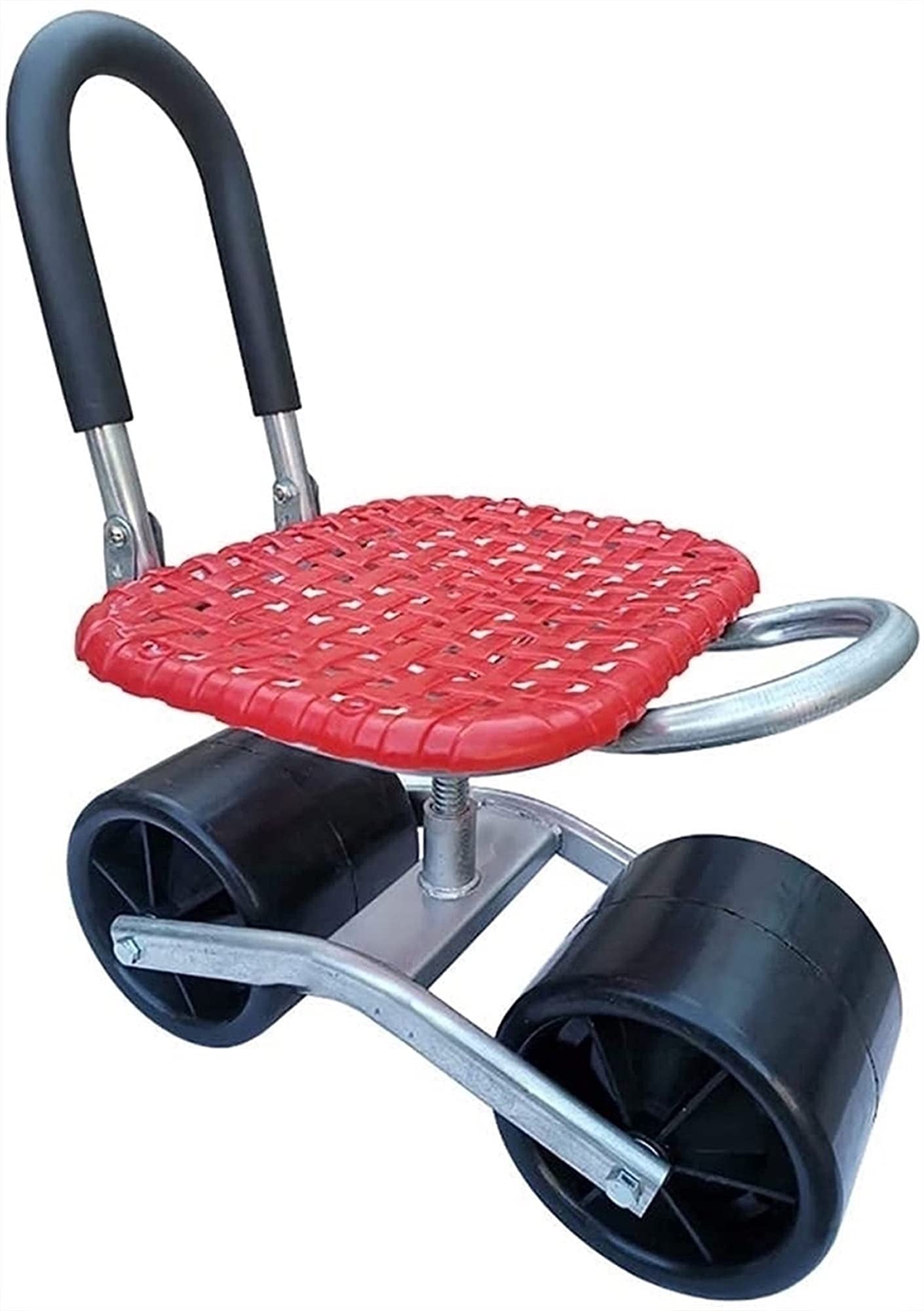 Wózek ogrodniczy ogrodnictwo Workseat z kołami, Patio Wagon Scooter do sadzenia, Siedzisko robocze