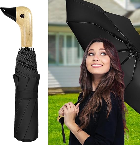 DUCK COMPACT UMBRELLA ネイビー　と　ブラックセット売り DUCK COMPACT UMBRELLA ネイビーとブラックセット売り