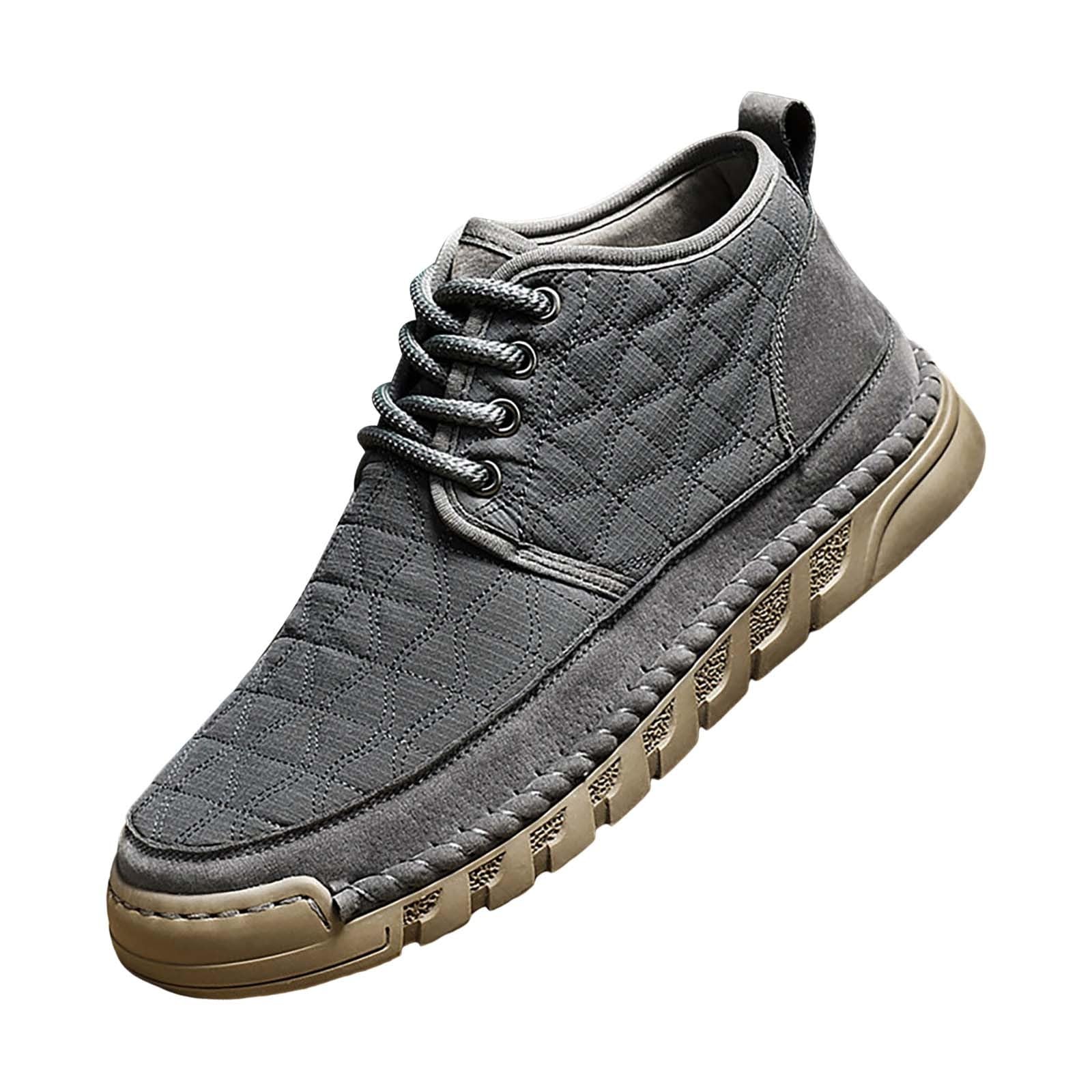 Wanderstiefel Herren Breiter Fuß, Trekkingstiefel Rutschfest Outdoor