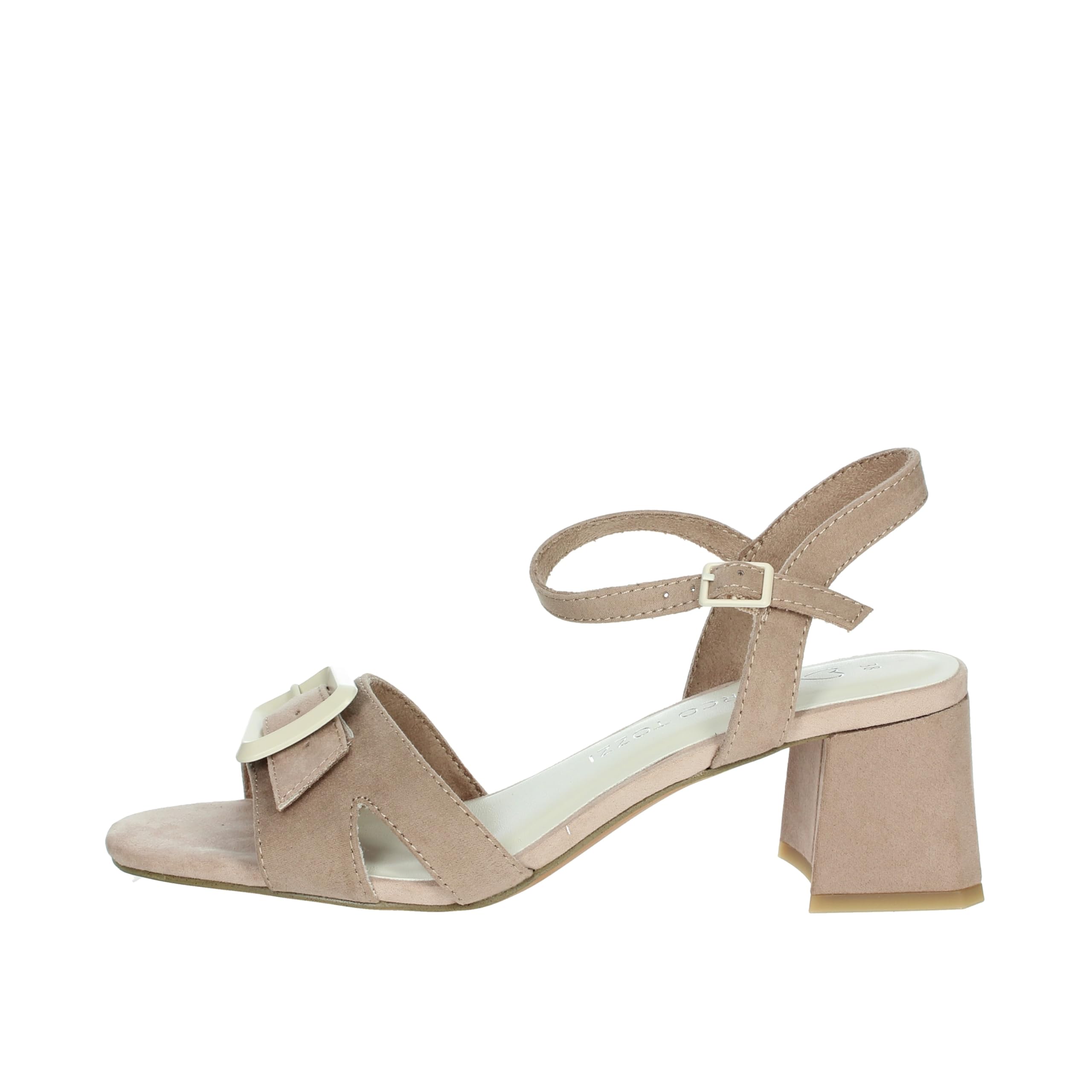 MARCO TOZZI Sandal mit Absatz 2-28387-44, Women's Heel, Nude Comb, 8 UK