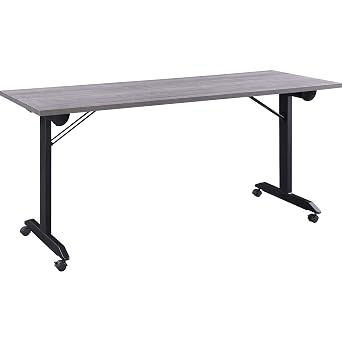 Lorell, LLR60741, Mobile Folding Training Table, 1 Each