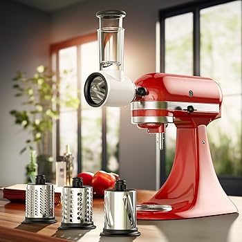 KitchenAid スライサー アクセサリー アタッチメント Amazon | Coolcook スライサーシュレッダーアタッチメント