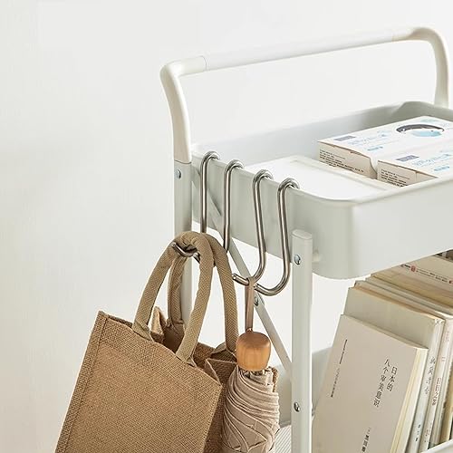 Miniatura 5 de yueton Paquete de 4 ganchos de acero inoxidable para armarios de cocina, cajones de cocina, ganchos dobles en forma de S para cocina, armario,