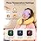 Heated Eye Mask for Dry Eyes, Cordless Warm Eye Compress, Blepharitis, Styes, 1000mAh, Washable Cover, Gifts for Family and Friends, Travel (Purple)