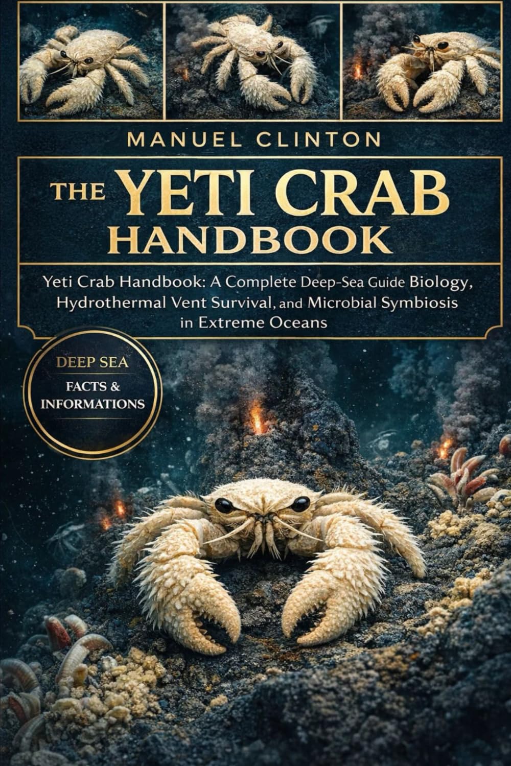 THE YETI CRAB HANDBOOK: Yeti Crab Handbook: A Complete Deep-Sea Guide to Biology, Hydrothermal Vent Survival, and Microbial Symbiosis in Extreme Oceans