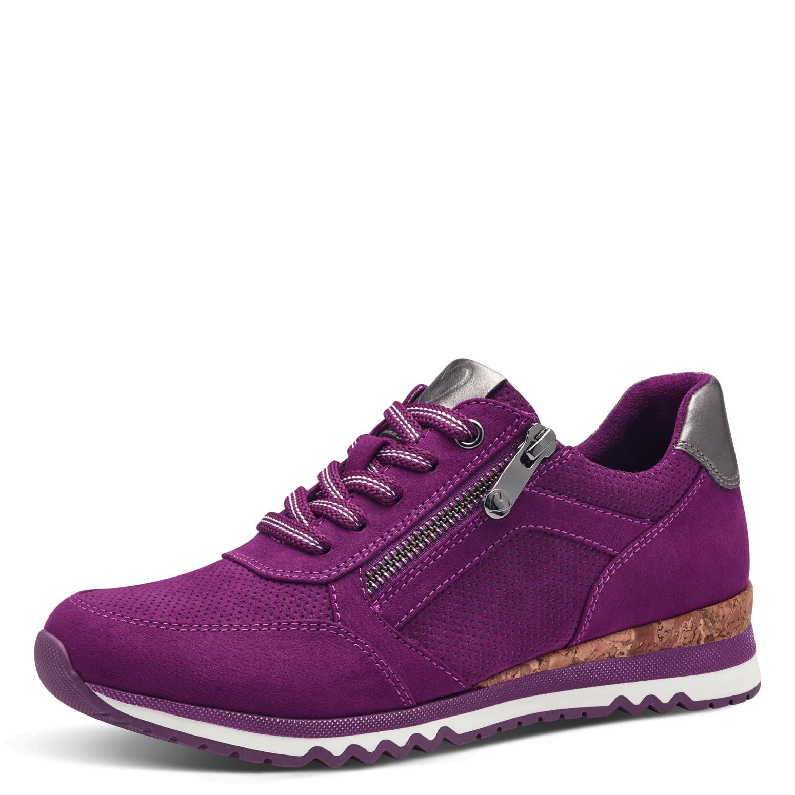 Marco Tozzi Damen Sneaker flach Vegan Freizeit