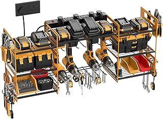 Power Tool Organizer with 6 Way Extension Lead,Large Tools C