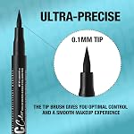 LANGMANNI 12 Couleurs Matte Liquid Eyeliner Set, Néon coloré pigmenté avec longue durée, résistant aux boues & Linge d'oeil imperméable maquillage pour Bold & Superbe regards - Cadeau pour les filles