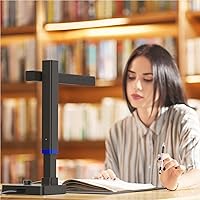 Vista 8 de CZUR Shine - Escáner de documentos portátil ultra inteligente, escáner de libros delgados con OCR, cámara de documentos USB para computadora