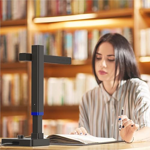 Miniatura 8 de CZUR Shine - Escáner de documentos portátil ultra inteligente, escáner de libros delgados con OCR, cámara de documentos USB para computadora de CZUR