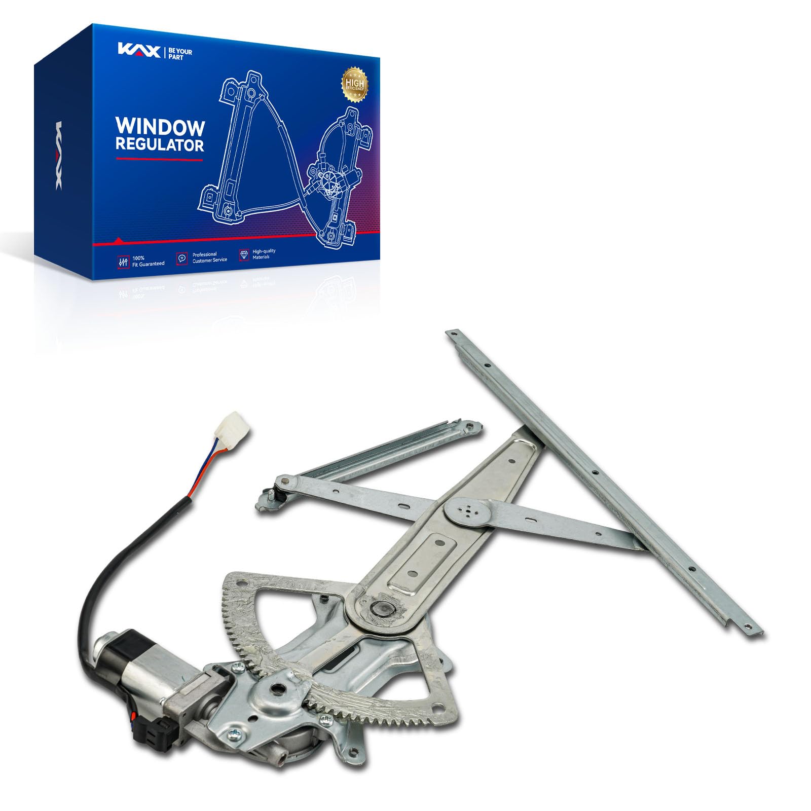 KAX Front Left Power Window Regulator w/Motor Fit for Toyota Tacoma 05-18