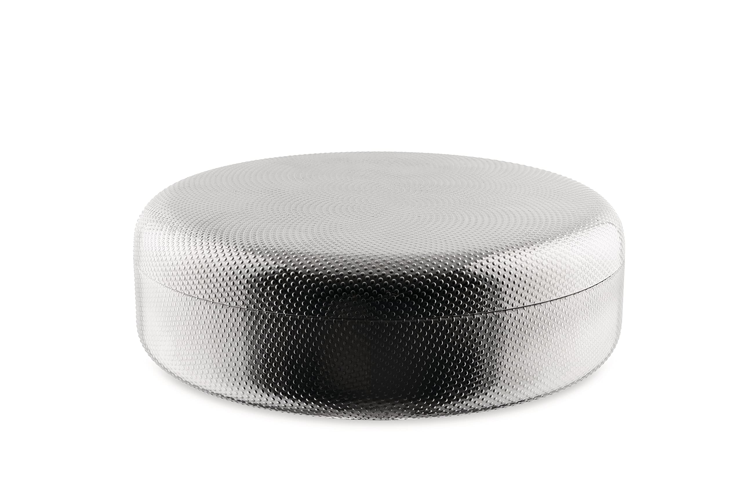 Alessi Stahl Extra Ordinary Texture Jm01/23 T - Minimal Design Container, Lid In 18/10 Stainless Steel With Decoration, Embossed Granulate, 23 Cm 23Cm