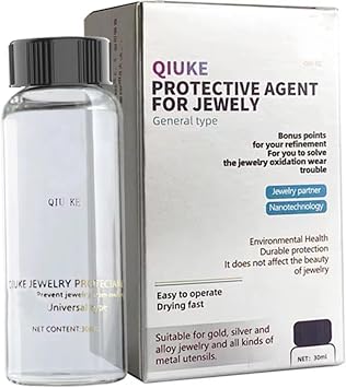 Anti Tarnish Strips, Jewelry Coating, Jewelry Protective Coating, Clear Protective Polish-on Sealant to Protect and Shield Metal and Stone from Tarnish, Wear and Prevent