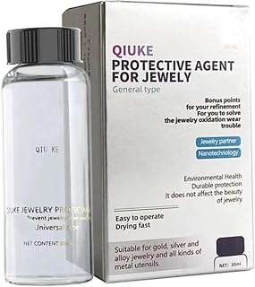 Anti Tarnish Strips, Jewelry Coating, Jewelry Protective Coating, Clear Protective Polish-on Sealant to Protect and Shield Metal and Stone from Tarnish, Wear and Prevent