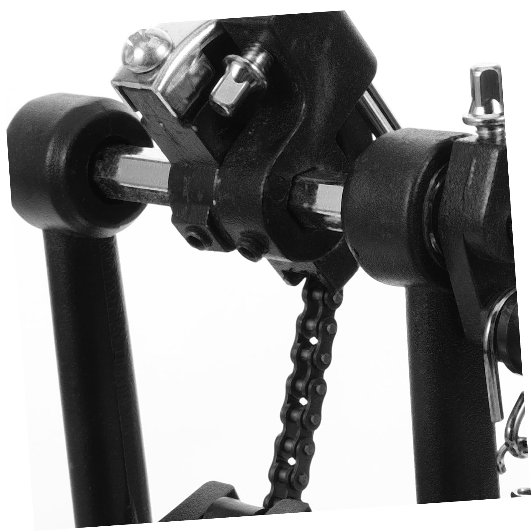 Pedale e Base Allargata in Lega di Alluminio Design Antiscivolo Molla Regolabile per Cassa per Tecnica di Pedalata Jazz e Batteria Elettronica