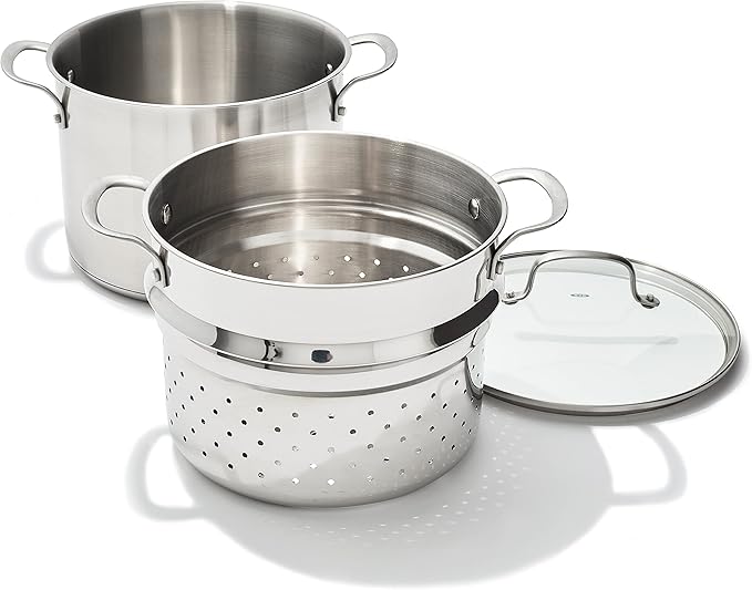 OXO Stainless Steel 8.4QT Multipurpose Boiler Pot with