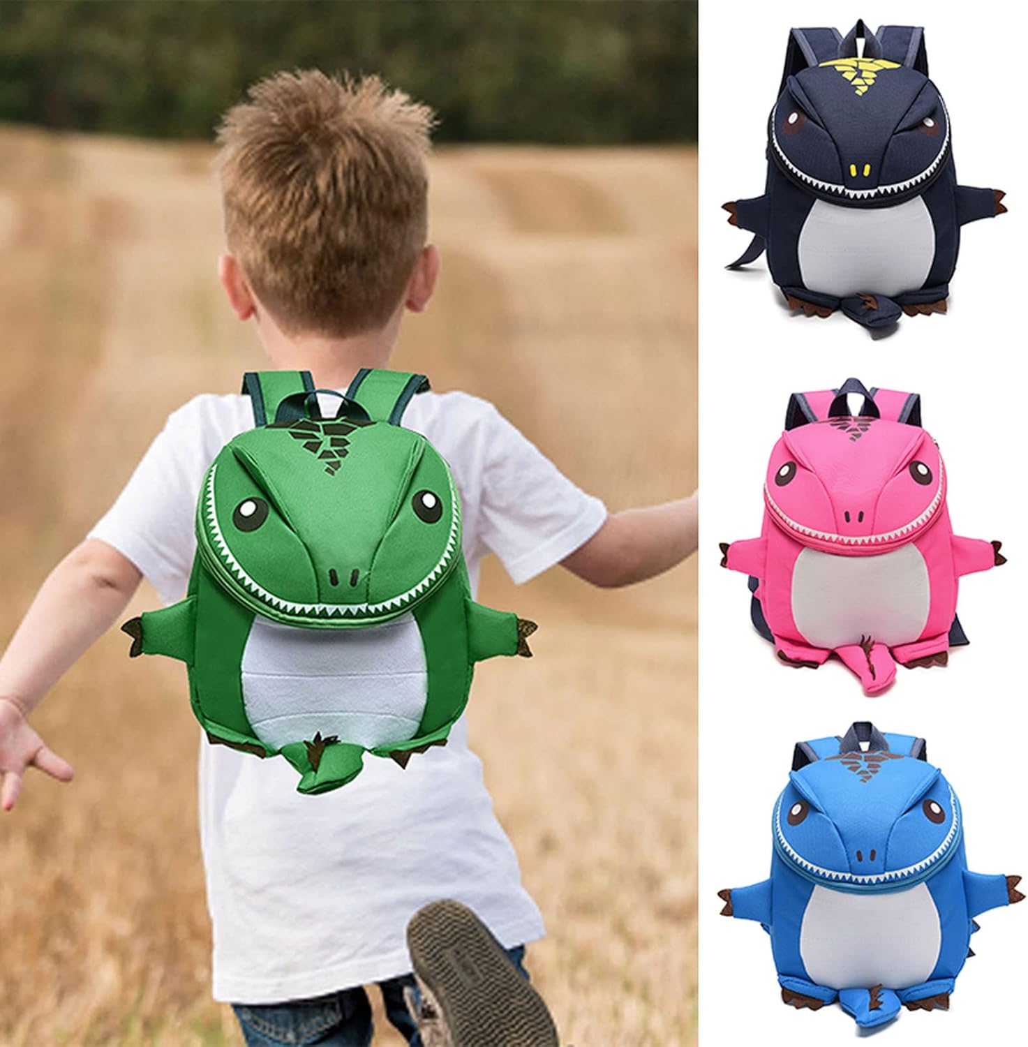 [lisusut] キッズ リュック 子供 バックパック 女の子 男の子 通園 幼稚園 低学年 保育園 小学生 幼児 動物柄 可愛いバッグ リュックサック キッズ 子供リュック 女の子 子供用 アウトドア 入学 通学 遠足 お祝い プレゼント