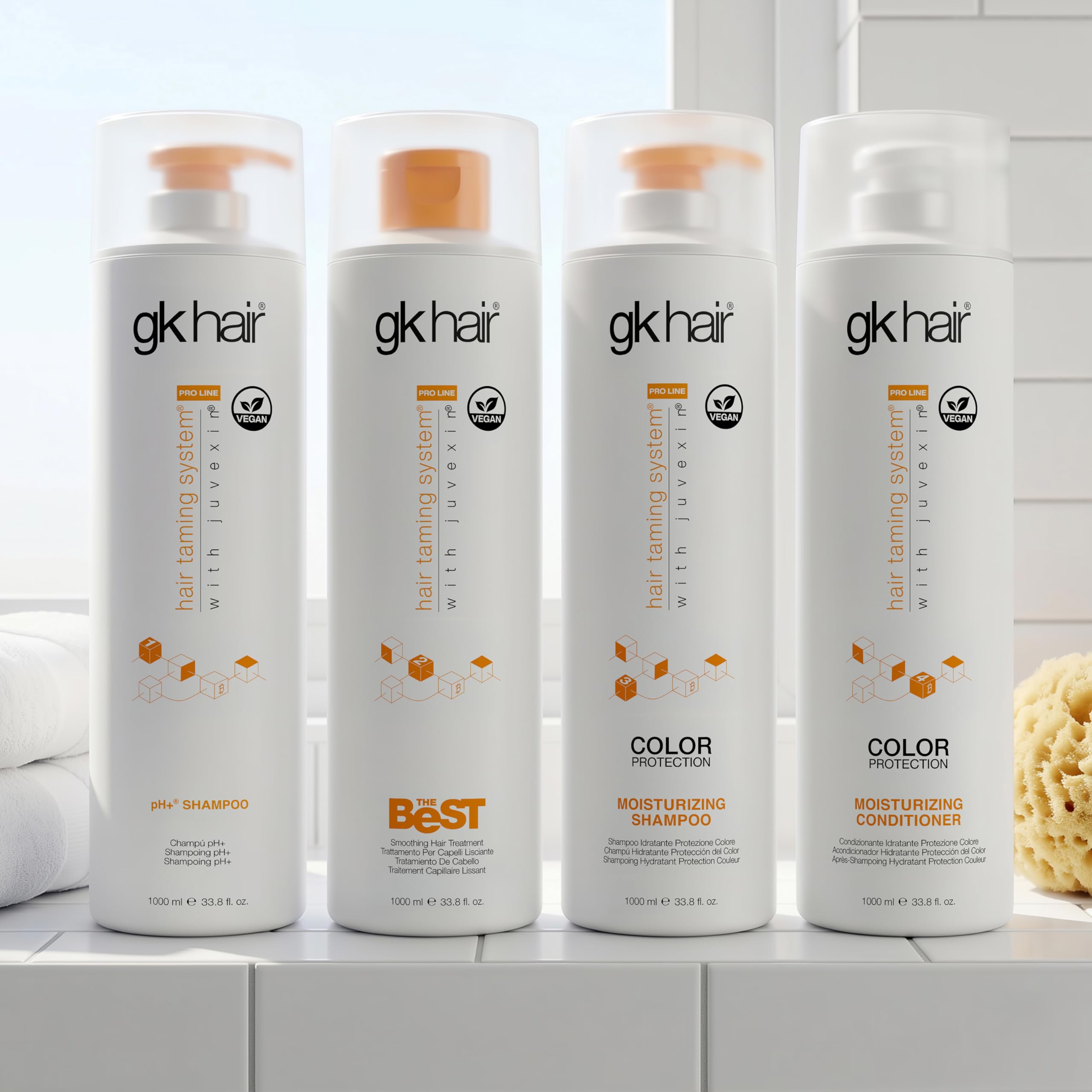 GK HAIR Suchy szampon do włosów zniszczonych farbą Kręcone, kędzierzawe i przerzedzone włosy | Rodzaje organicznych parabenów Bez siarczanów glutenu Wszystko do włosów dla mężczyzn i kobiet 33.8fl.oz