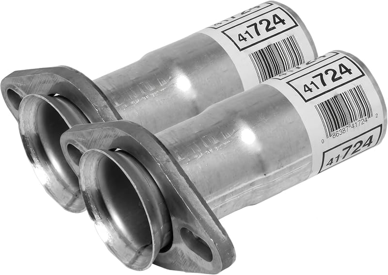 Tubo de escapamento Walker 41724 com flange esférica de 2" – Pacote com 2 unidades