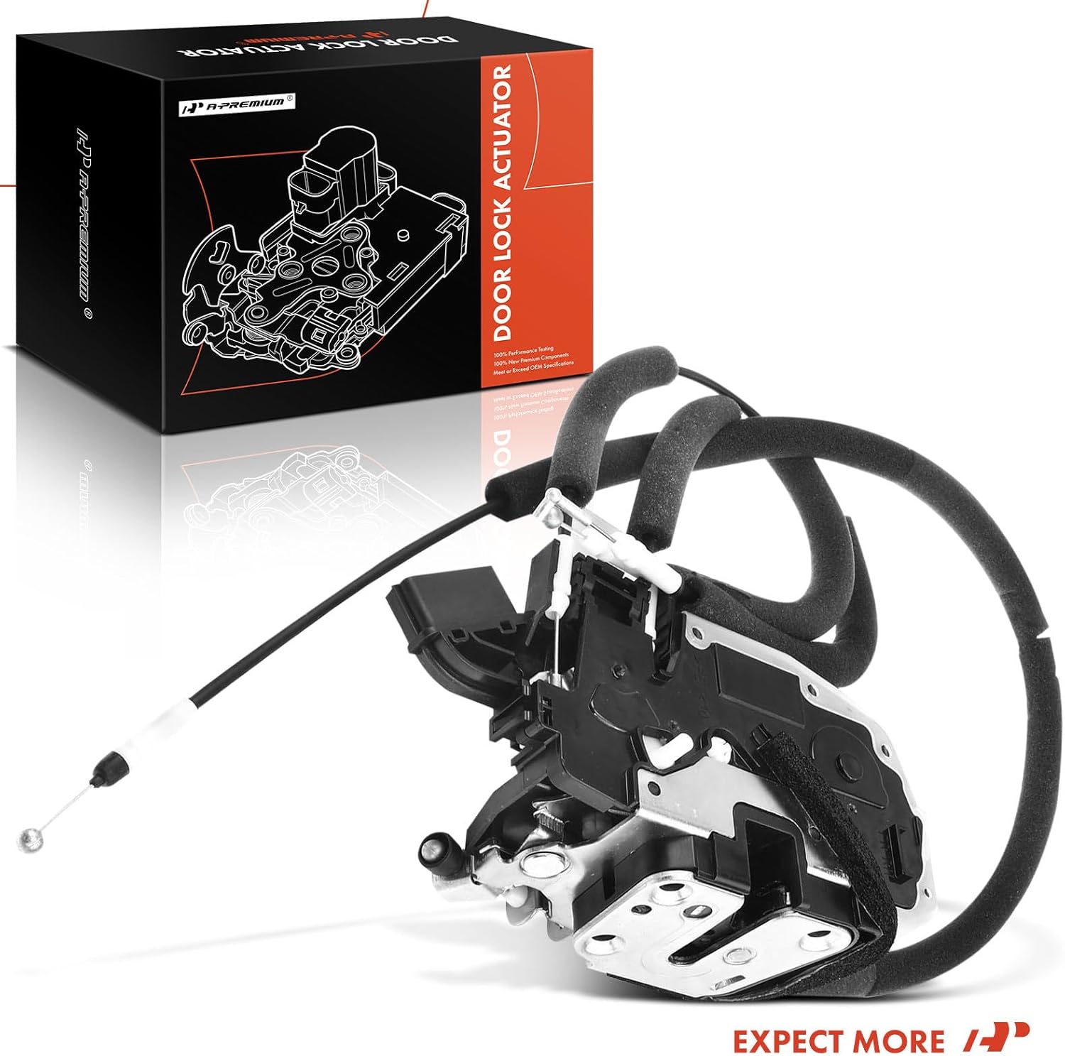 A-Premium Rear Right Passenger Side Door Lock Actuator Compatible with Nissan Murano 2008-2014
