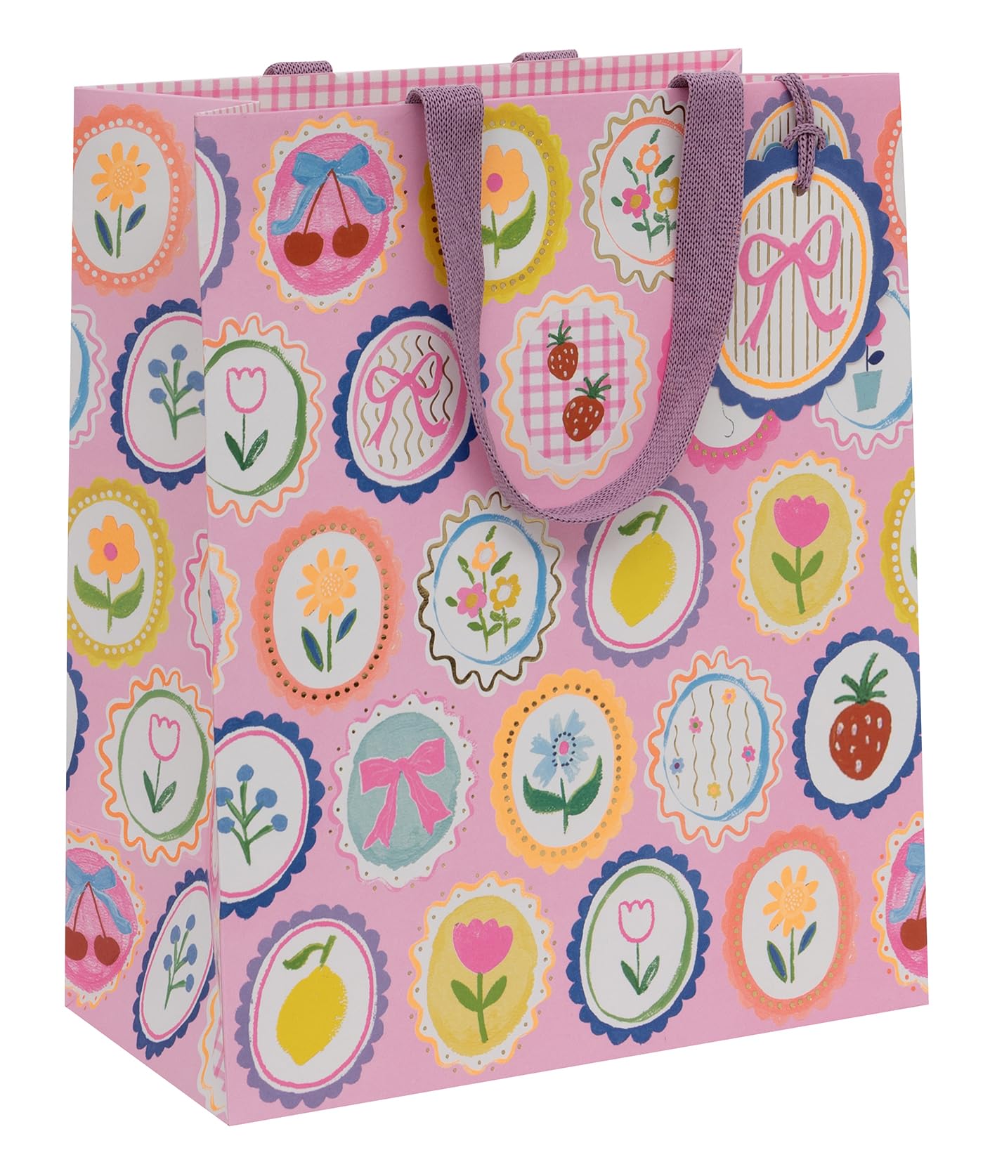 Glick Large Gift Bag - Cameo Cutie Design - 260 x 315 x 135mm