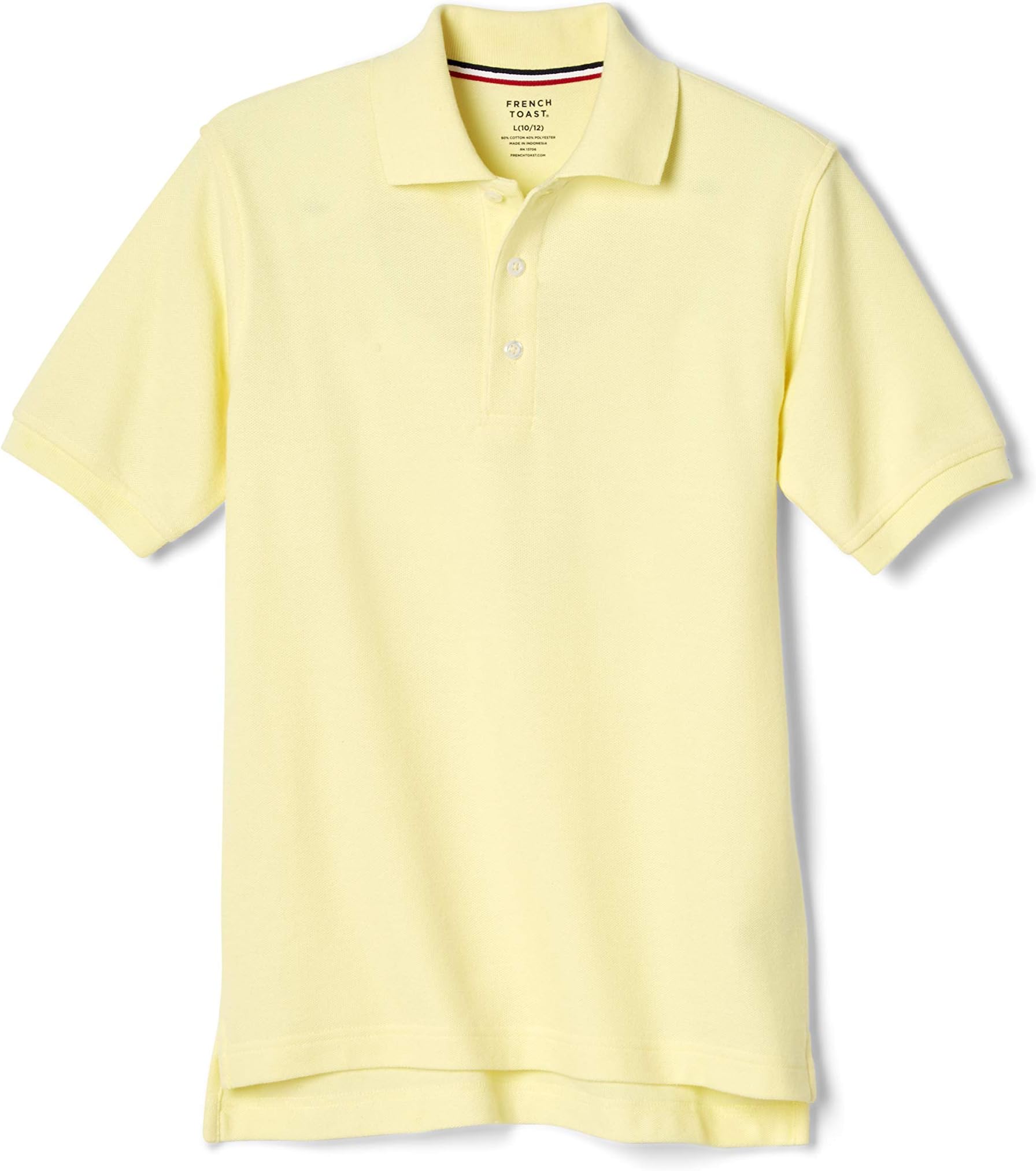 French ToastUnisex-Kids Short Sleeve Pique Polo Shirt (Standard & Husky)