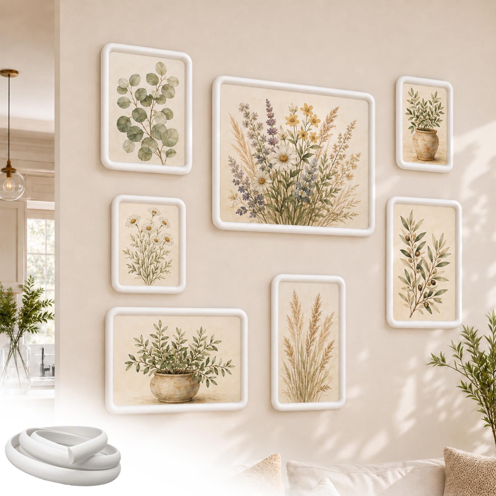 Wall Decoration Trim Flexible Molding for Mirror Window Door Frame U,5m