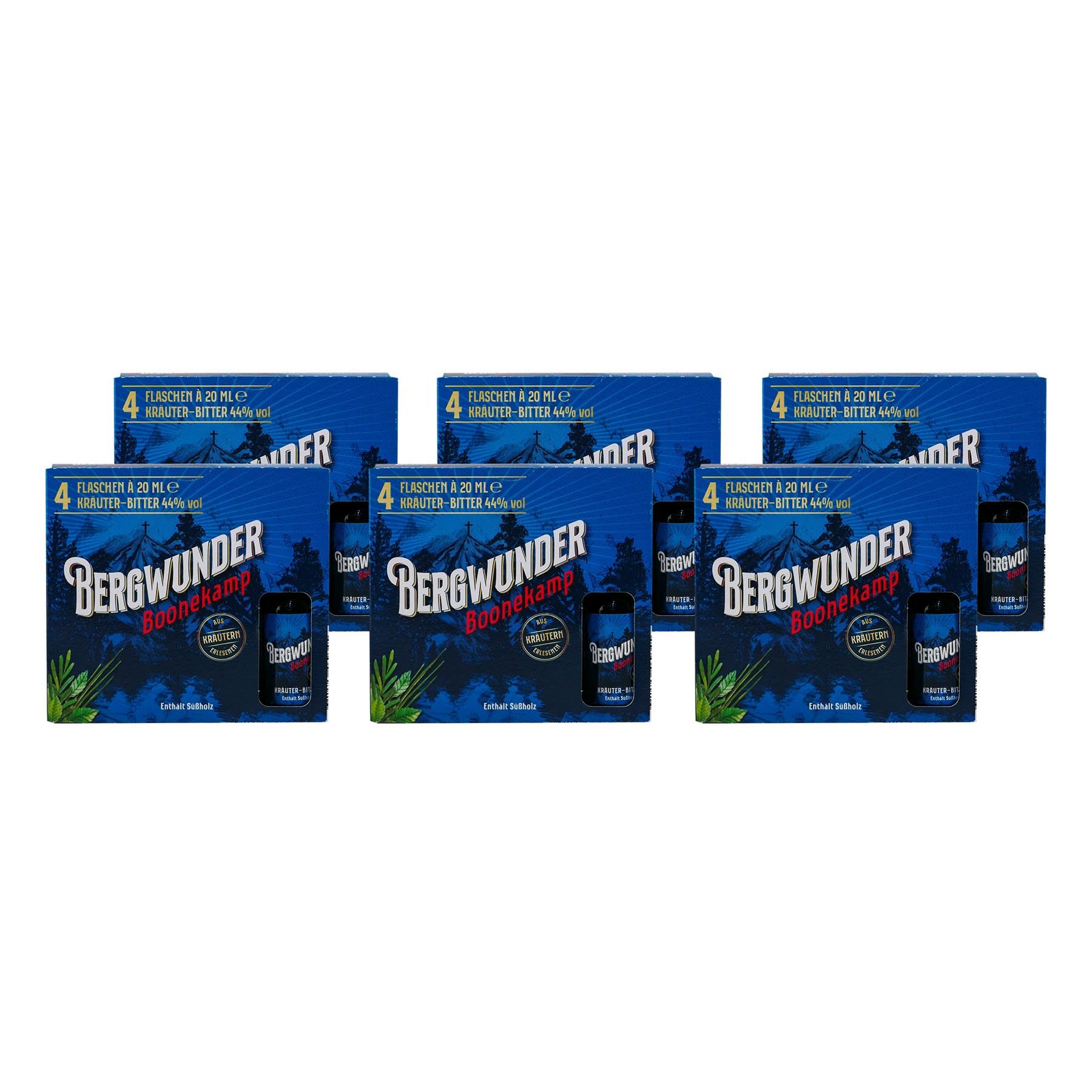 Bergwunder Boonekamp Kräuterbitter (80 x 0,02 L)