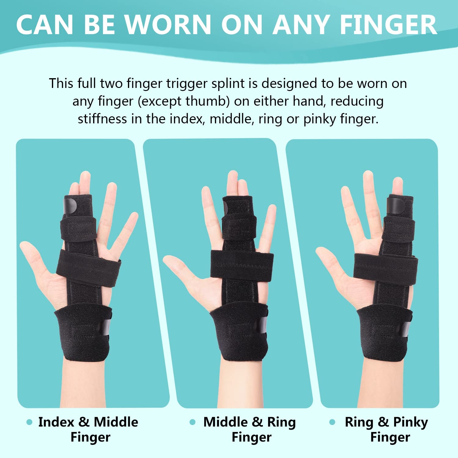 Frederick's Original Trigger Finger Splint Pieces DoctorDeveloped