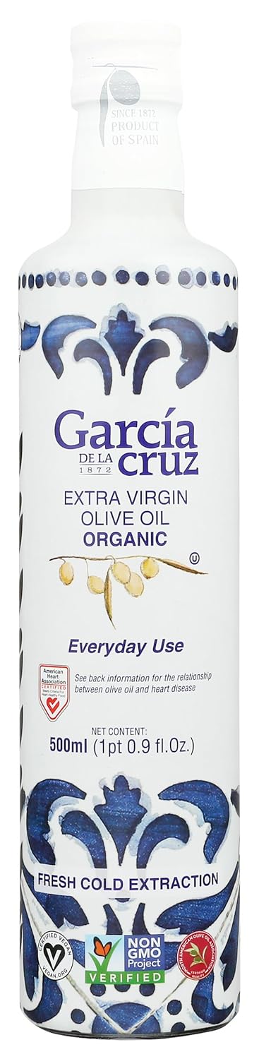 Aceite de Oliva Extra Virgen Orgánico GARCIA DE LA CRUZ 16.9 Fl Oz