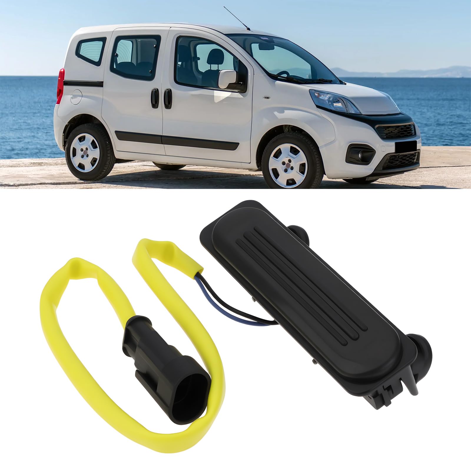 Interruttore di apertura per portellone posteriore dell'auto 51829929 compatibile con Fiat Fiorino Qubo