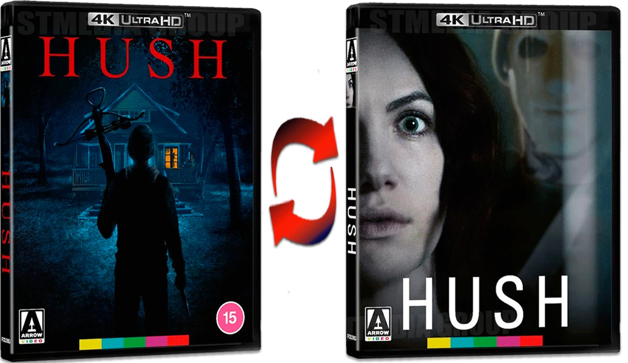 Hush (Limited Edition, Reversible cover) [4K Ultra HD] [Region Free]