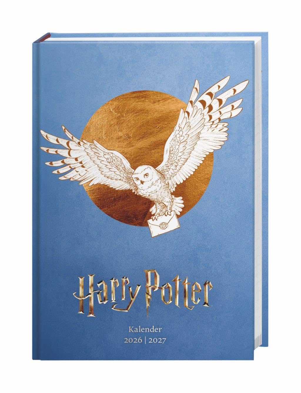 Harry Potter 17-Monats-Kalenderbuch A5 Hedwig 2027 - 17 Monate. Von August 2026 bis Dezember 2027: Mehr Magie im Schulalltag: Buchkalender für alle ... Ron und Hermine. Mit viel Platz für Notizen