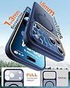 keeshar MagPro case for Apple iPhone 17 Pro with Camera Protection MagSafe Compatible Protective Cover with Strong Magnetic Adsorption Shockproof Armor Polycarbonate Translucent Matte Blue v gallery image