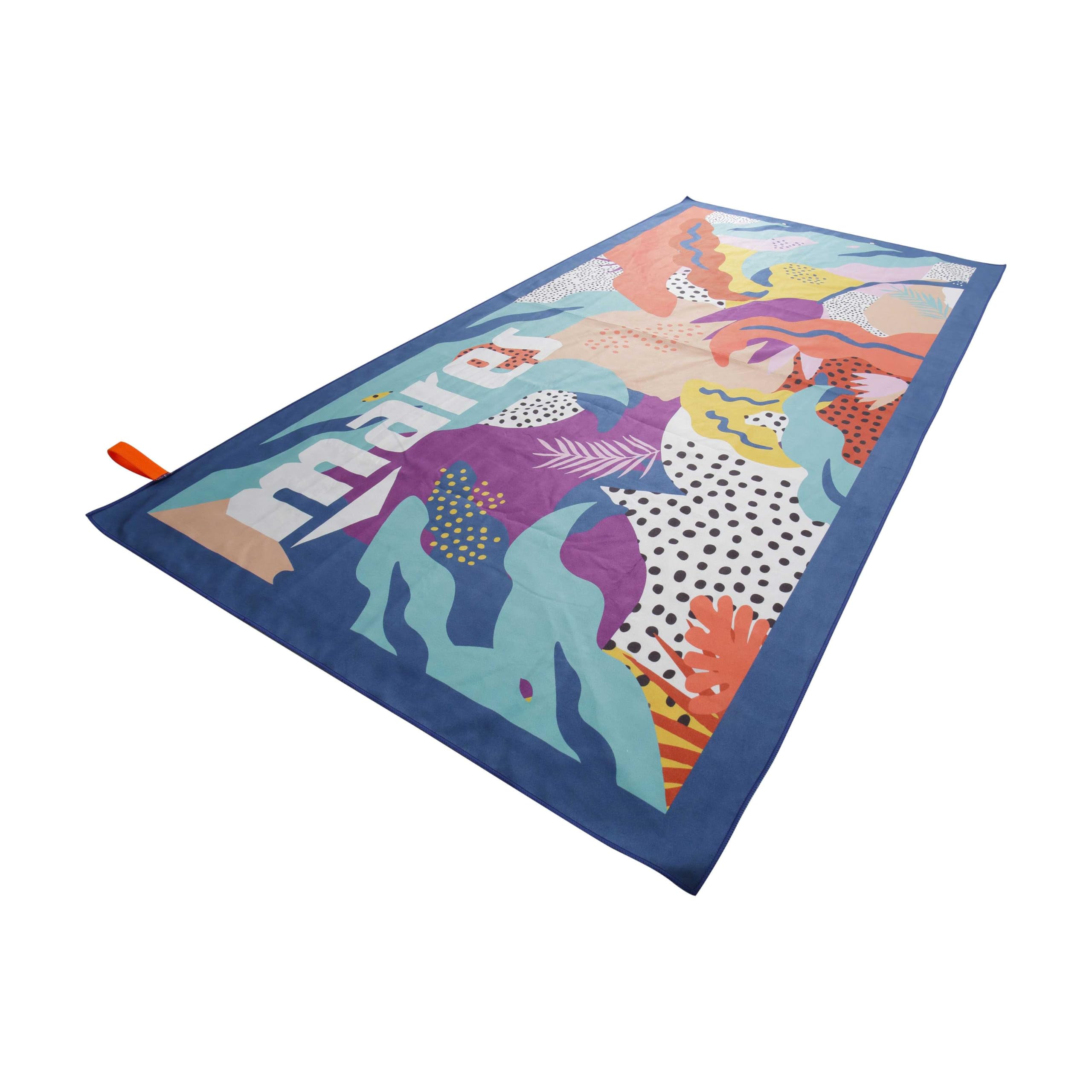 Mares Seaside Towel, Mikrofaser-Strandtuch, 80 x 160 cm, Unisex