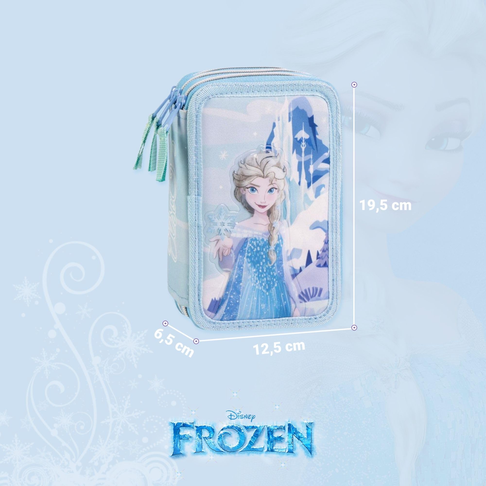 Estuche Escolar Disney para Niños con Diseño Original, Gran Capacidad para Lápices y Accesorios, Ideal para Regalo y Uso Diario en el Colegio