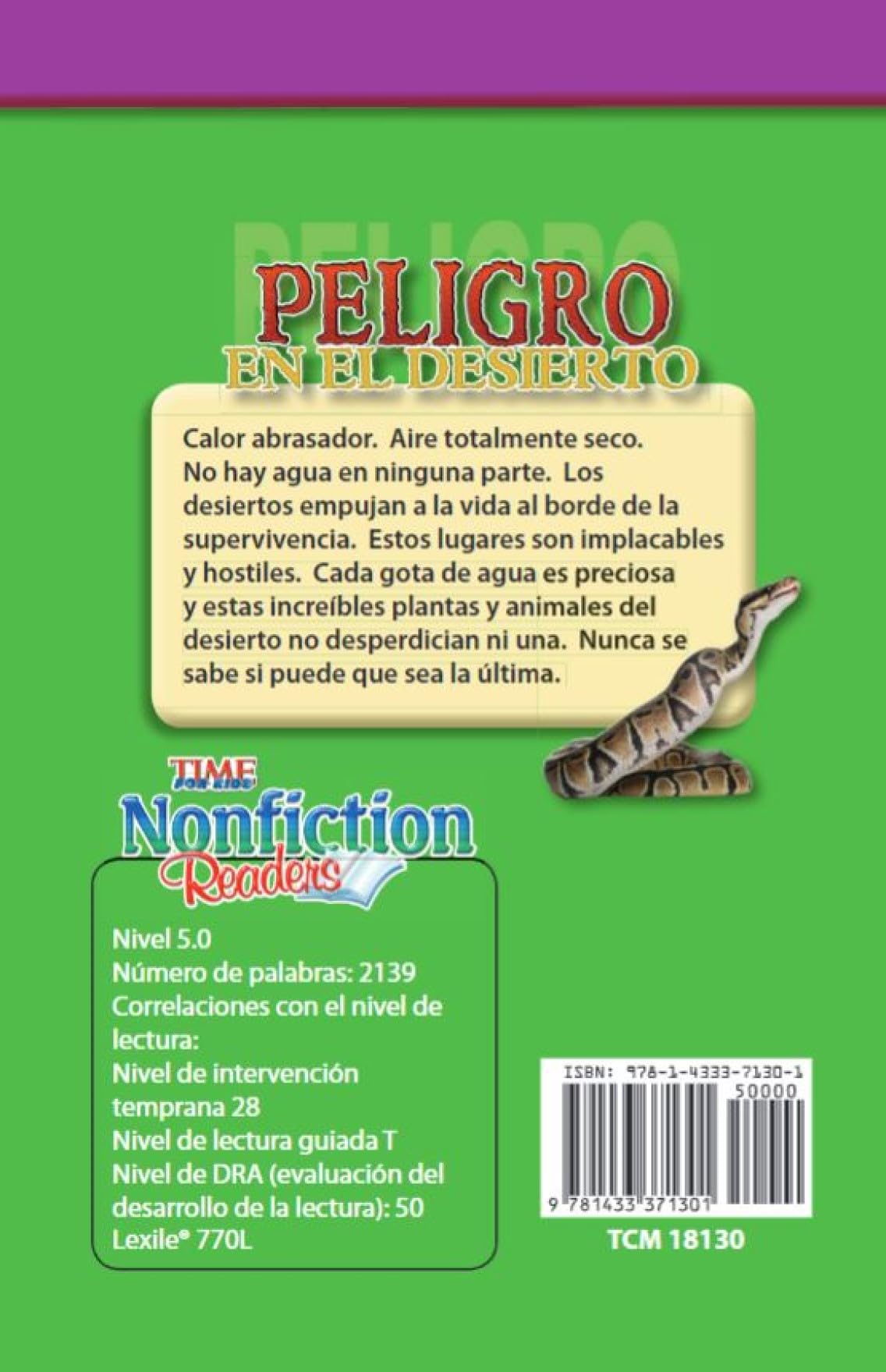 Time for Kids Informational Text Grade 5 Spanish 30-Book Set (Time for Kids Nonfiction Readers): Challenging Set (Teacher Created Materials Library Set)