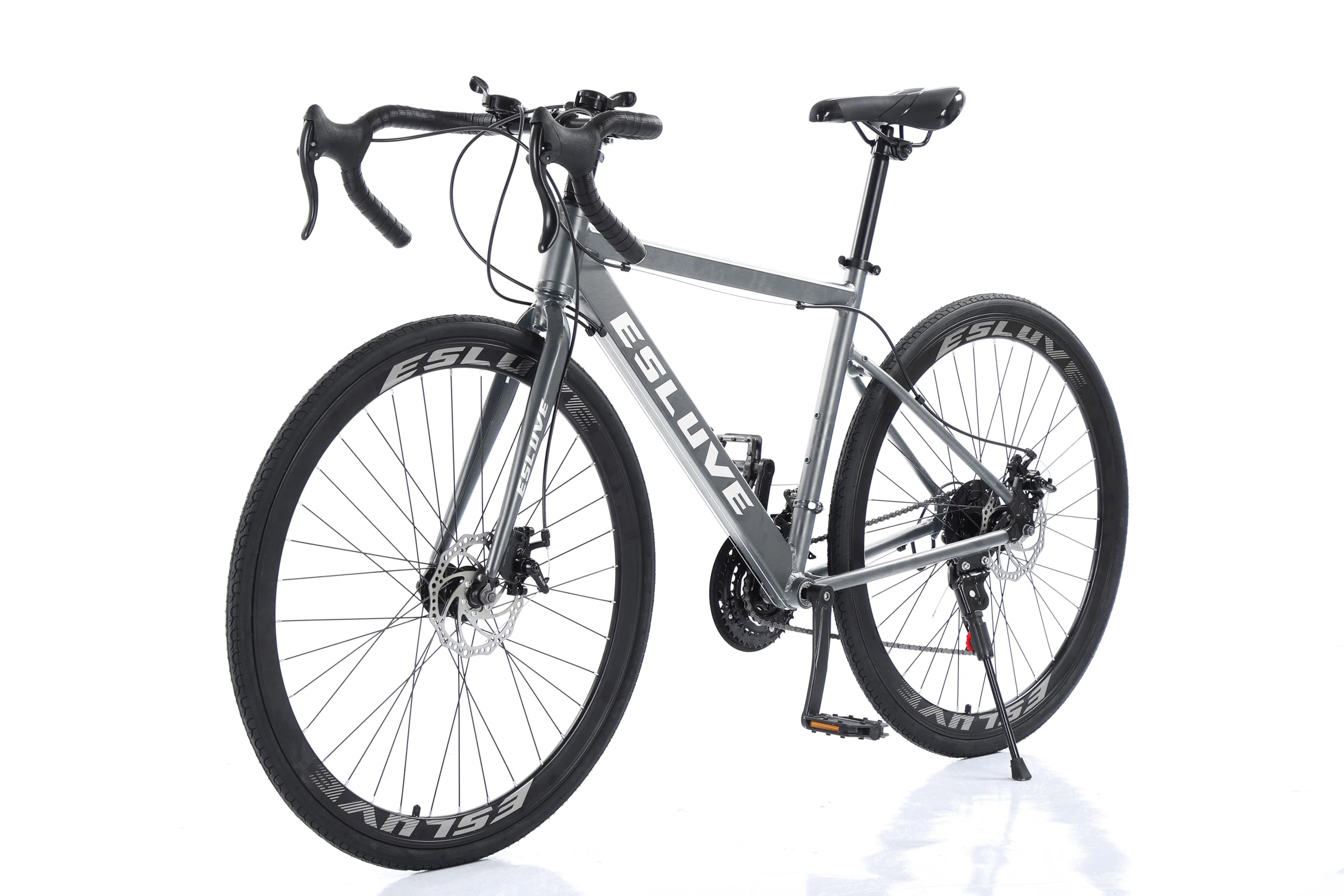 自転車本体 ESLUVE Amazon | [Esluve]アルミ合金製ロードバイク 700*28c シマノ21段変速