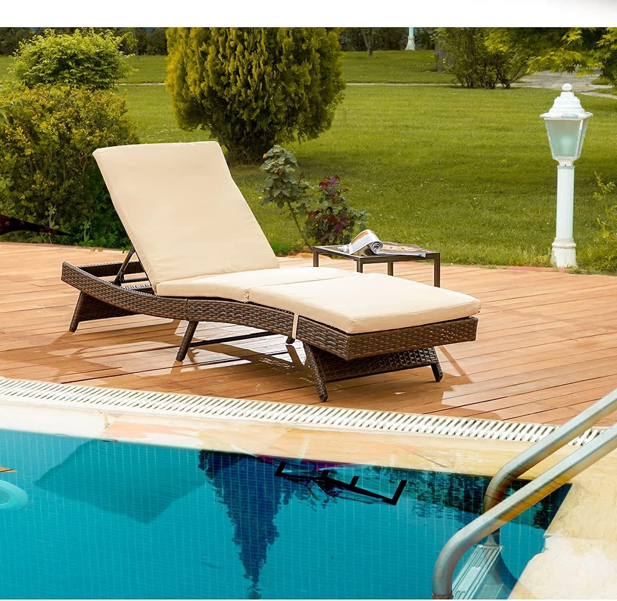 Single Lounge Chair GGBT0002KH : Patio, Lawn & Garden