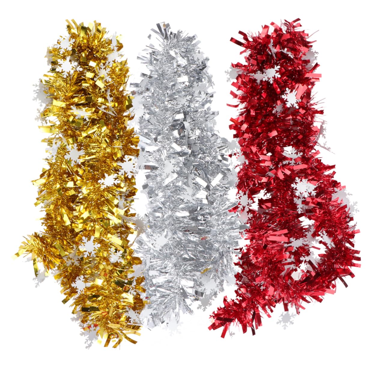 Decoración de graduación Cabilock: pack de 3 guirnaldas de oropel elegantes