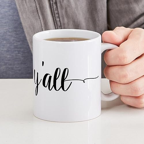 Miniatura 6 de CafePress Hey Y'all Mugs - Taza de café de cerámica de 11 oz (11.0 fl oz)