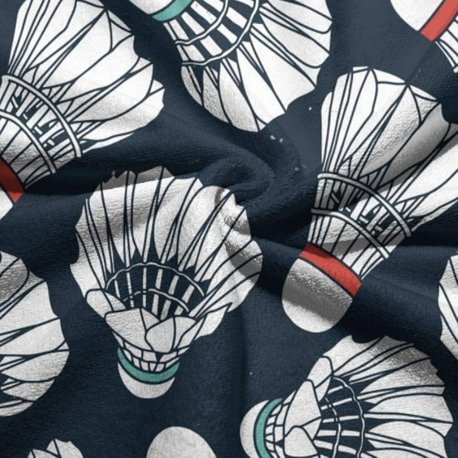 Amazon｜タオル バスタオル バドミントン ブルー 運動 フェイス