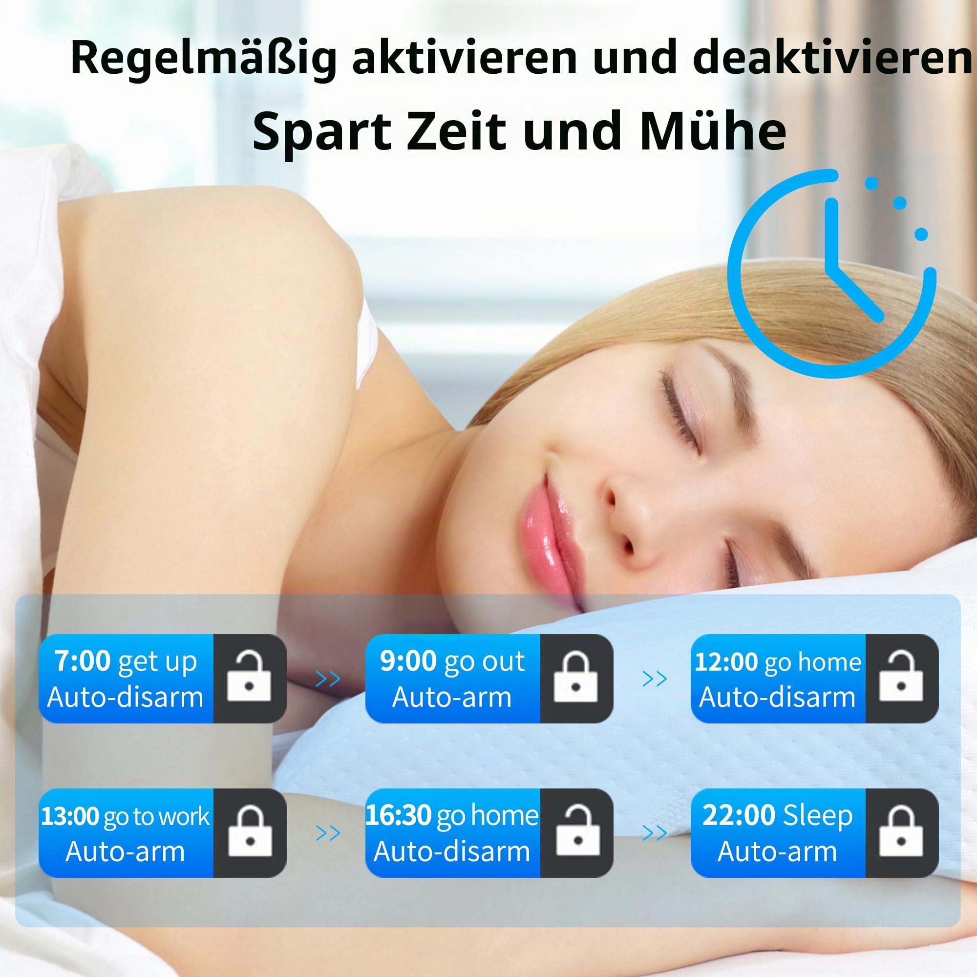 Alarmanlage, kabellos, WLAN, 20 Stück, GSM 4G, Sicherheitssystem, Einbrecher 120 DB, Kits für Zuhause, kompatibel mit Alexa, Google Assistant (G30-4G)